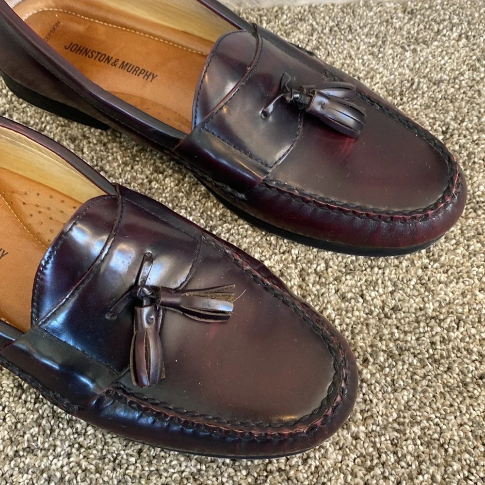 Johnston & Murphy Hayes Tassel Loafer 10.5